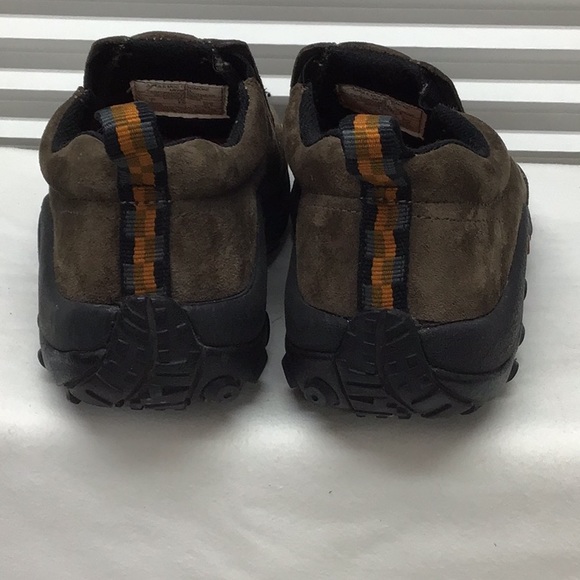 Merrell Jungle Moc brown slip-on shoes size 7 - Picture 4 of 9